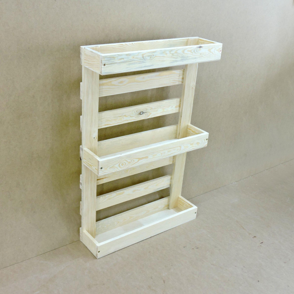 Полиця настінна для квітів "Табоан" бланже Миколаїв - фото 4