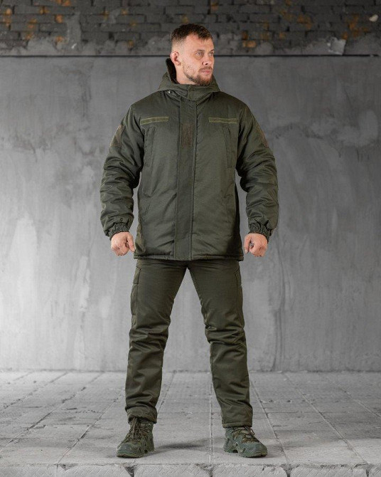 Зимний тактический костюм олива ВТ4734 Одесса - изображение 1
