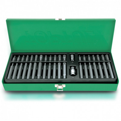 Набор бит Toptul 10мм HEX,TORX,SPLINE 40ед. (GAAD4002) Винница - изображение 1