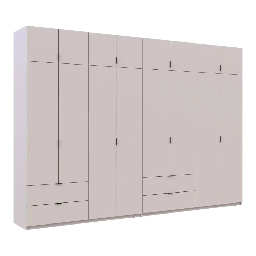 Шкаф для одежды Doros Лукас Кашемир 4+4 ДСП 340х50х240 DRS-011721 (42005140) Львов - изображение 6