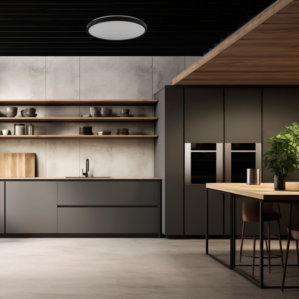 RING матовий 80W 480*60мм 3000К-6500К з ДК чорний Київ - фото 9