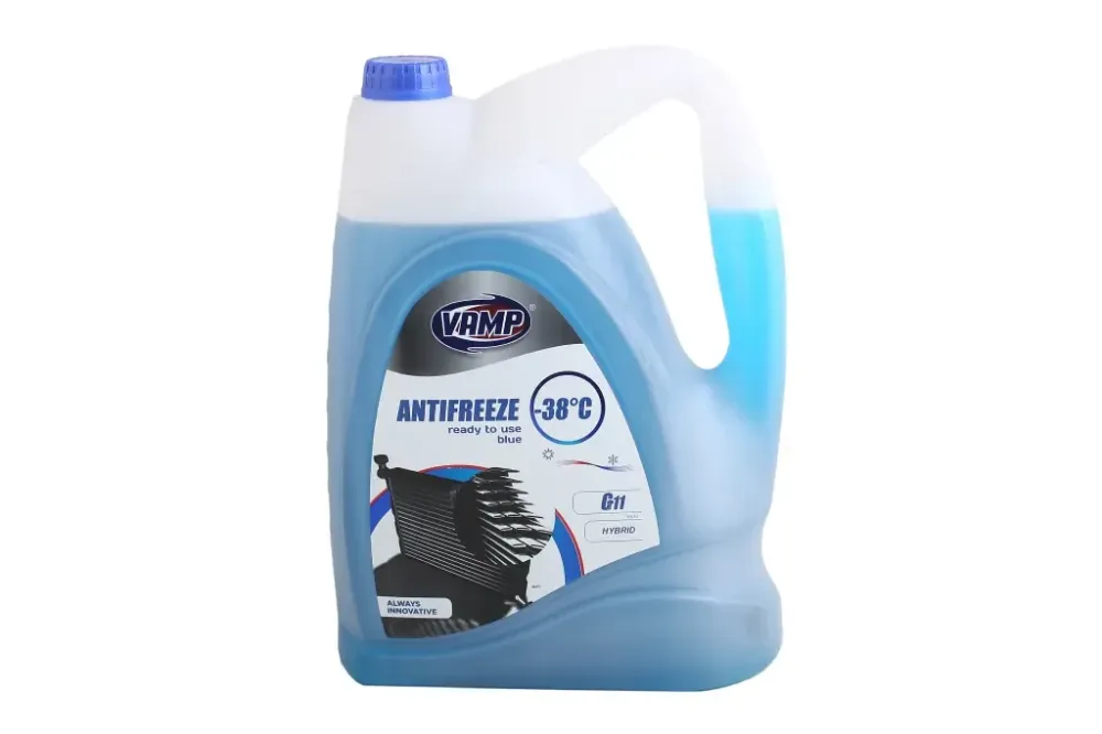 Жидкость охлаждающая антифриз синий -38° ВАМП 10.06 кг Винница - изображение 1