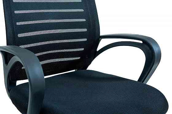 Офісне Крісло Керівника Richman Flush Сітка Хром М1 Tilt Чорний Київ