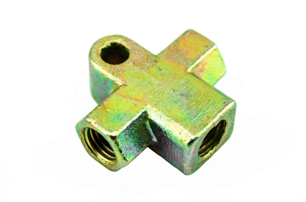 Трійник 2101-2107, 2121-21214 залізний Аналог гальмівний Мукачево - фото 1