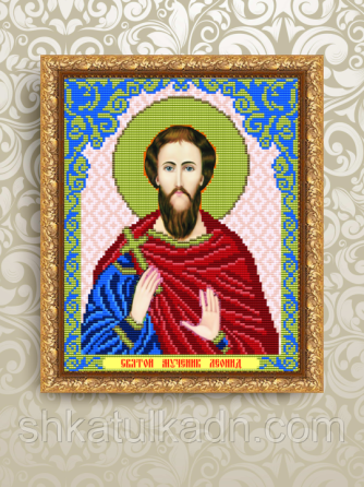 Схема для вишивки бісером Леонід Дніпро