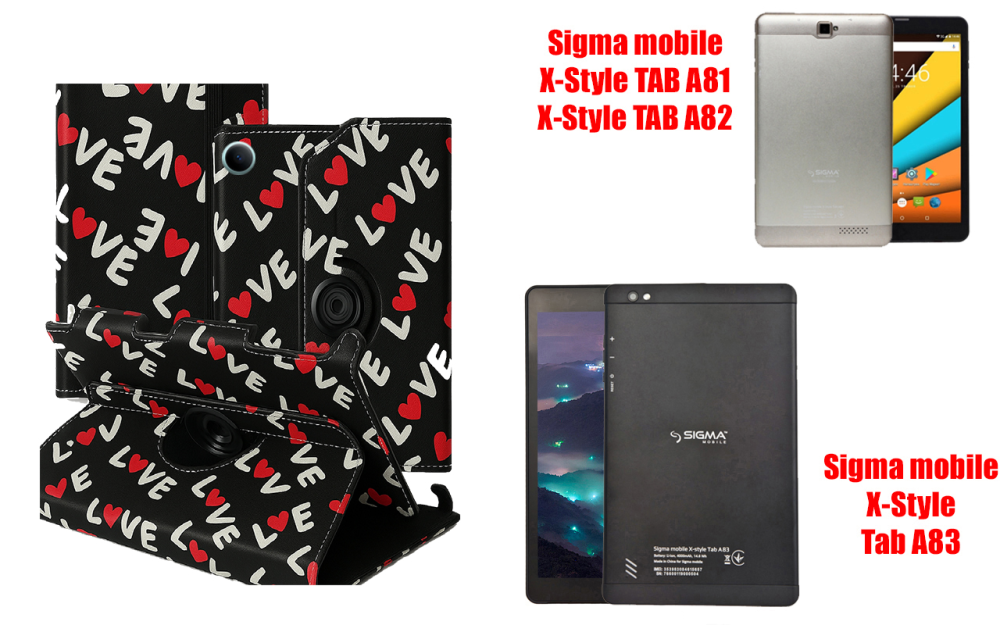 Чехол Spinner360 для планшета Sigma mobile Tab A1010 4G, Tab A1010 Neo, цвет Art-Premium Киев - изображение 1