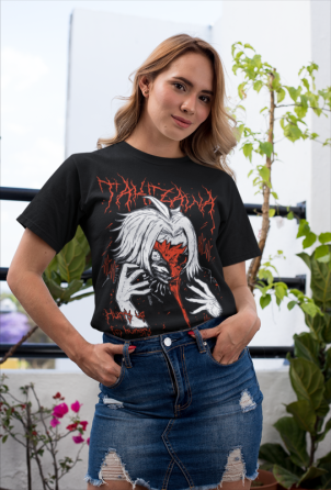 Футболка аниме Токийский гуль оверсайз (S/M/L) Черний AnimeJ0068 Днепр