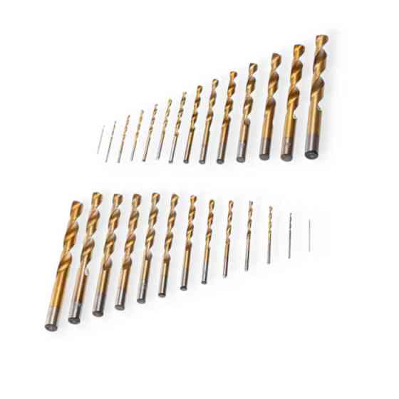 Набір свердел по металу HSS 230шт метал. футляр Мукачево