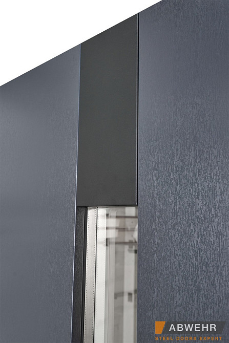 Двері вуличні, модель Tower 527 ТЕРМОРОЗРИВ 3 контура ущільнення 860 Київ - фото 3