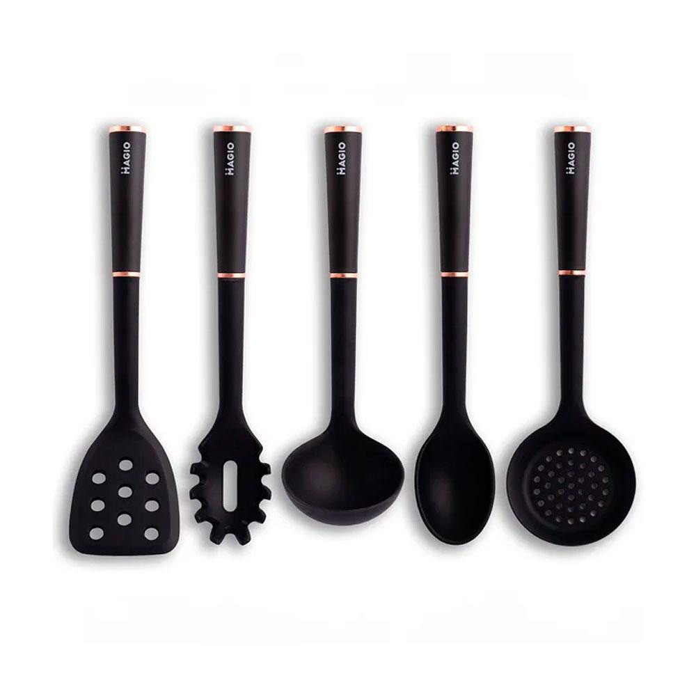 Подставка под кухонные аксессуары силикон MAGIO, Набор кухонный на стойке, Набор для готовки из нейлона VT-16 Львов - изображение 10