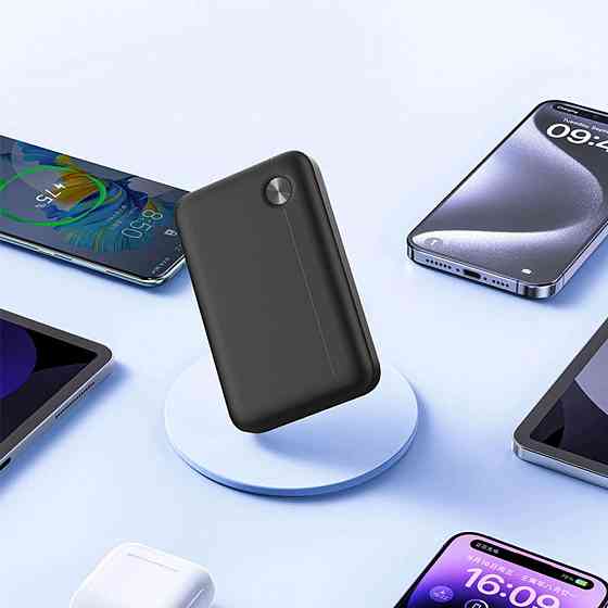 Павербанк 10000 mAh WIWU Wi-P059 22.5W PD QC быстрая зарядка черный power bank повербанк Одесса