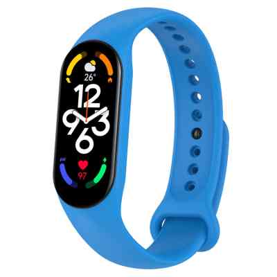 Ремінець до фітнес браслета BeCover Silicone для Xiaomi Mi Smart Band 7 Blue (707477) Вінниця