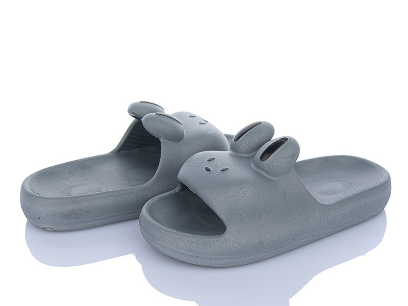 Капці шльопанці піна жіночі вушка сірі Одеса - фото 8