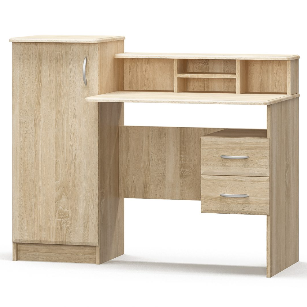 Письменный стол Пенокио, Mebelservice, 121х58 см, Дуб Сонома Львов - изображение 1