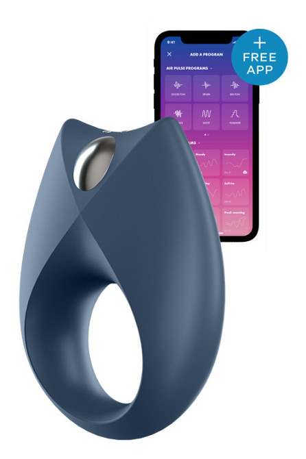 Эрекционное виброкольцо Satisfyer Royal One синее Sex Aura Киев - изображение 1