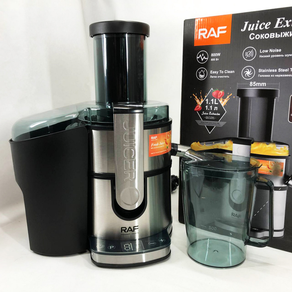 Соковижималка для гранату RAF R.2700 1.1 л 800 Вт, Маленька побутова соковижималка EV-78 Львів - фото 2