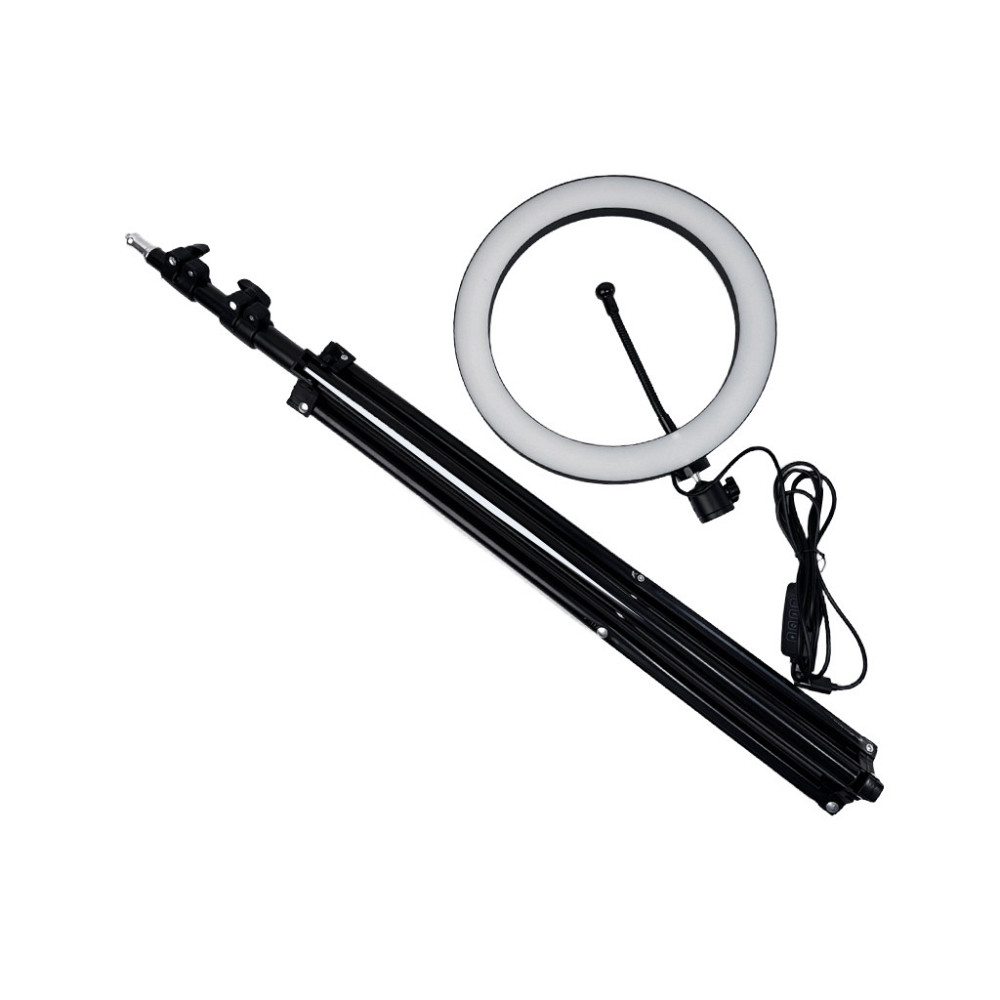 Кільцева лампа NNSD-260 (26см) + штатив 2,1м Київ - фото 3