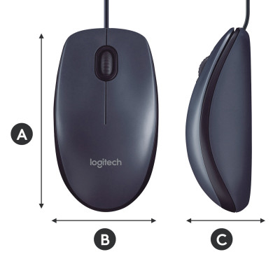 Мишка Logitech B100 Black (910-003357) Вінниця - фото 8