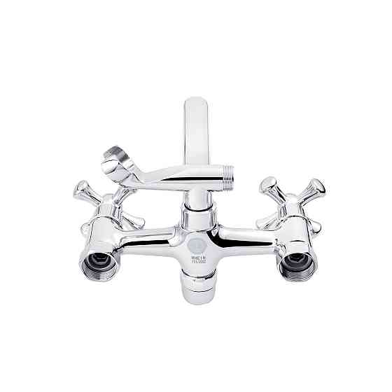 Змішувач для ванни Kroner KRM Rhein - C070 із душовим гарнітуром, хром Київ