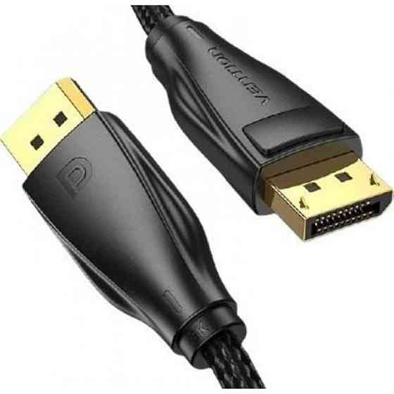 Кабель Vention DisplayPort - DisplayPort V1.4 (M/M), 10 м, Black (HCCBL) ( Чорний ) Харьков