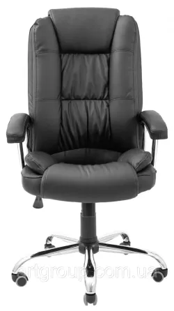 Офисное Кресло Руководителя Richman California Fly 2230 Хром М3 MultiBlock Черный Днепр