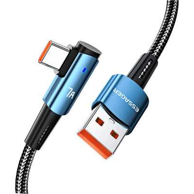 Дата кабель USB 2.0 AM to USB-C 1.0m 100W blue Essager (EXCWT7A-CG03-P) Вінниця - фото 1