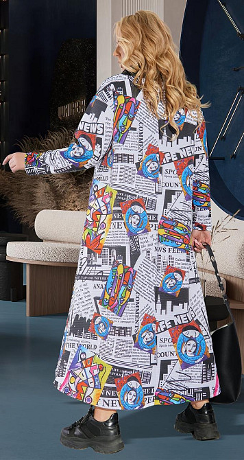 Стильне плаття великого розміру МАКСІ (50) Київ - фото 3