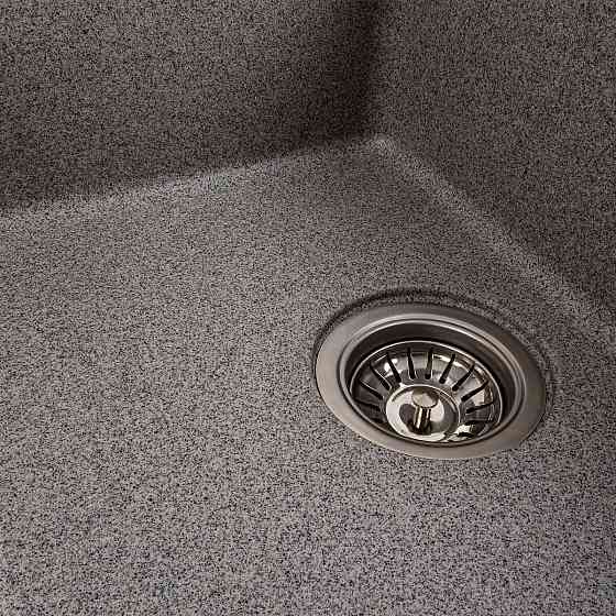 Гранітна мийка для кухні VALESO ZIRKONE 6250 матова Сірий Коломия