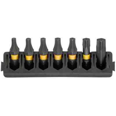 Набор бит DeWALT в касете для Tough Case, FlexTorq, L25 мм,Т15,Т20-2 шт, Т25-2 шт,Т30,Т40 (DT70816) Винница