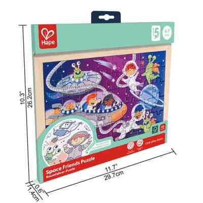 Пазл Hape Прибульці з розмальовкою (E1644) Вінниця