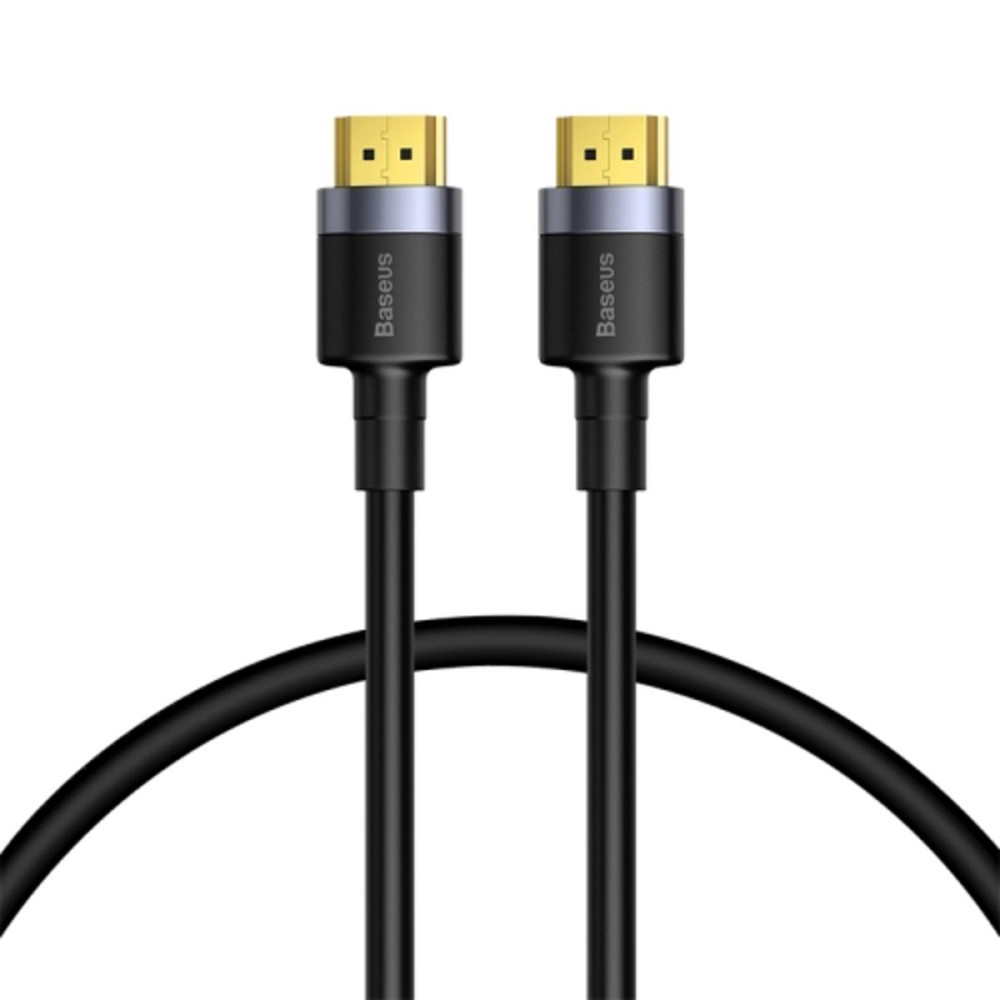 Кабель Baseus Cafule 4KHDMI Male To 4KHDMI Male Adapter Cable 1m Black Киев - изображение 1