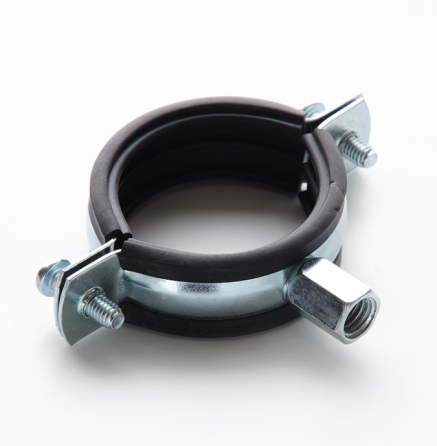 Хомут трубний 107-115мм 4" з комбінованою гайкою M8/M10 APRO Житомир