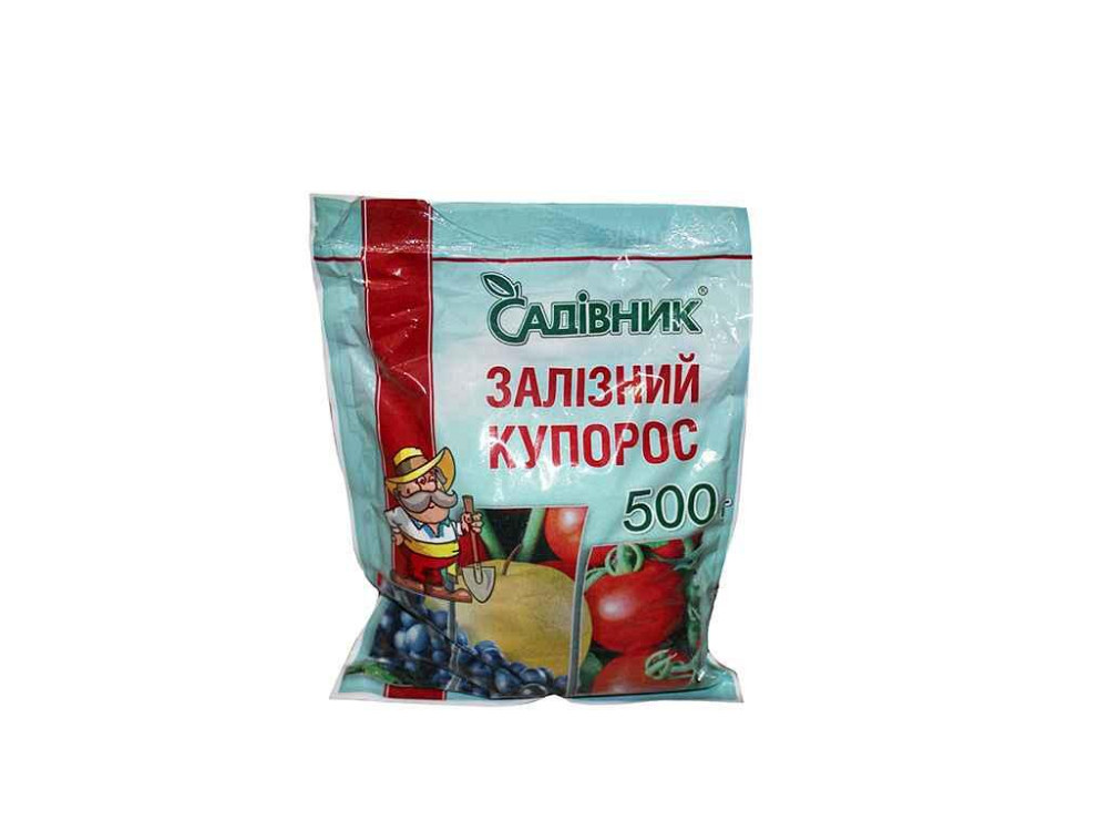 Железный купорос 500г ТМ САДОВНИК Киев - изображение 1