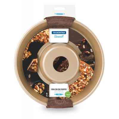 Форма для выпечки Tramontina Brasil в виде кольца с бортом 24 x 24 x 5.8 см 1.5 л (20060/724) Винница