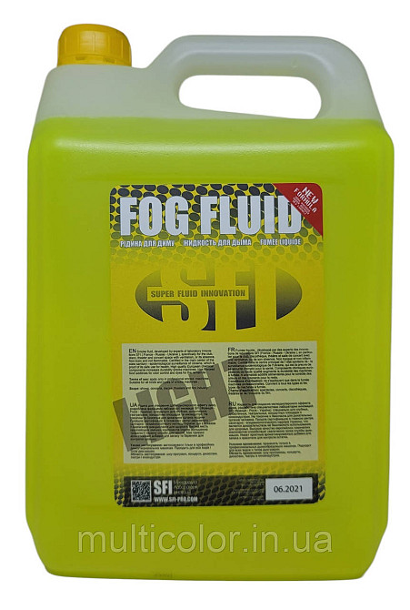 Дым жидкость для дыммашин Легкая SFI Fog Light 5л Киев - изображение 4