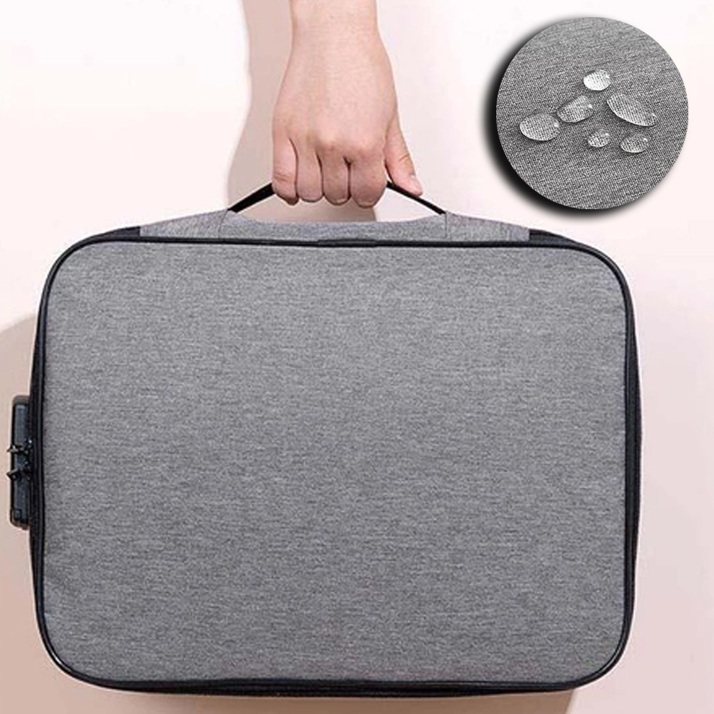 Дорожня сумка органайзер 37х10,5х27см,Home Cleaning,з кодовим замком,Сірий Київ - фото 2