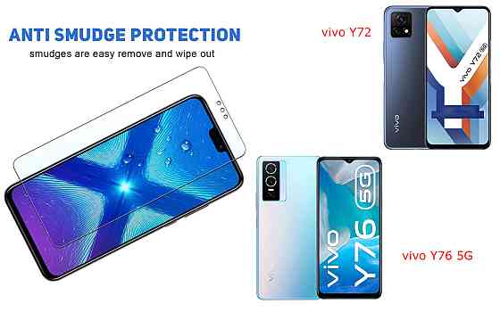 Захисне скло NeoGlass для vivo Y72 , vivo Y76 5G – надпрозоре та стійке Київ