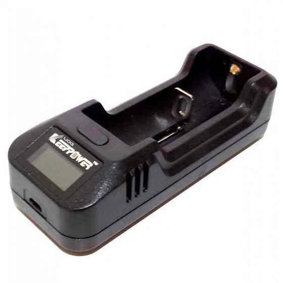 Зарядний пристрій Keeppower L1 LCD USB (1А) для акумуляторів Київ