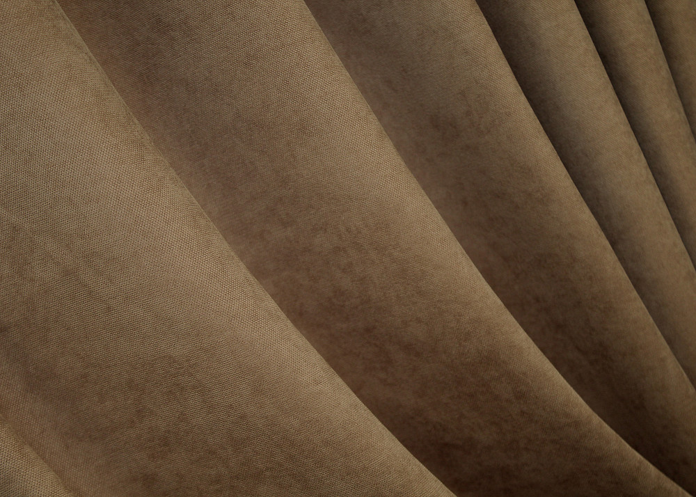 Комплект готовых штор VR-Textil Микровелюр Petek № 1516ш Капучино 100х285 см 2 шт (31-772) Киев - изображение 6