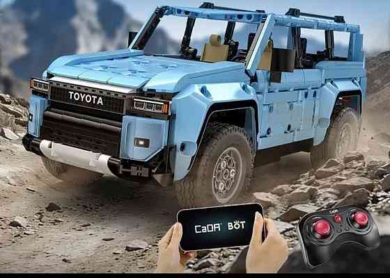 Конструктор CaDA Toyota Land Cruiser J250 Prado C51209W 1:14 синий на радиоуправлении, 4WD Киев