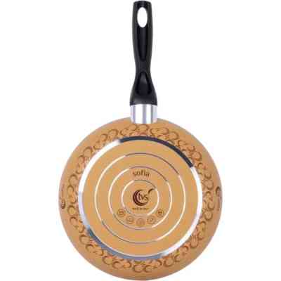 Сковорода TVS Sofia 24 см, жовта (83107241910001ж) Винница