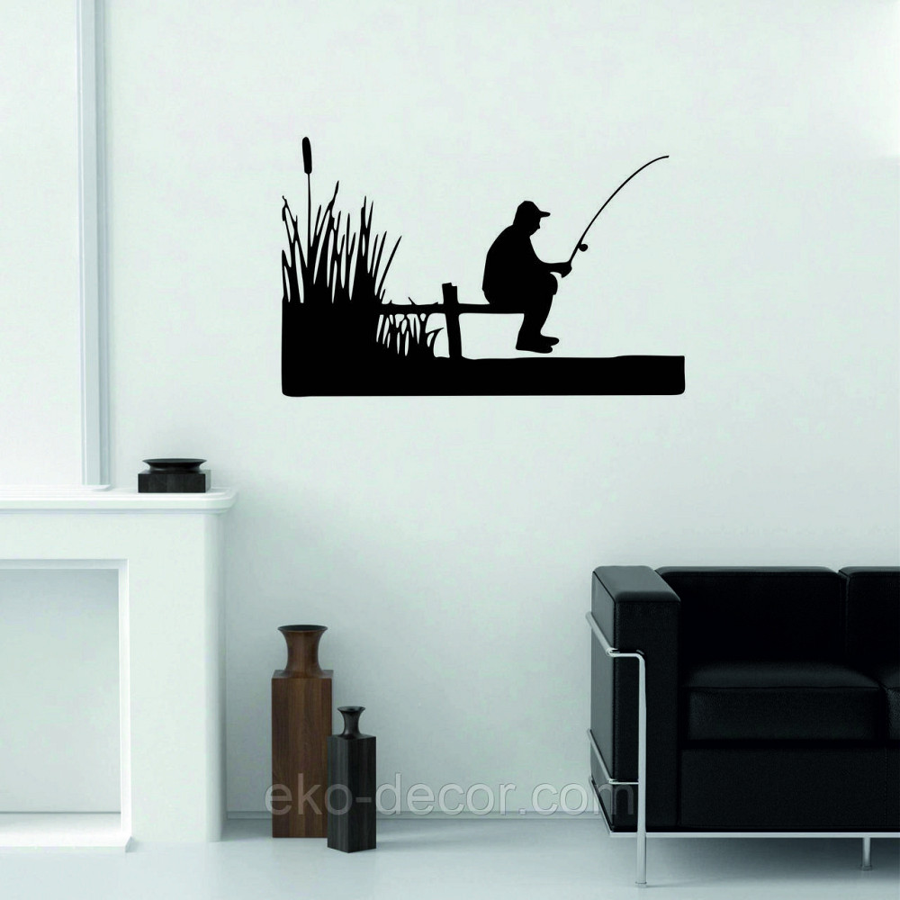 Декоративне настінне Панно «Рибак», Декор на стіну Київ - фото 3