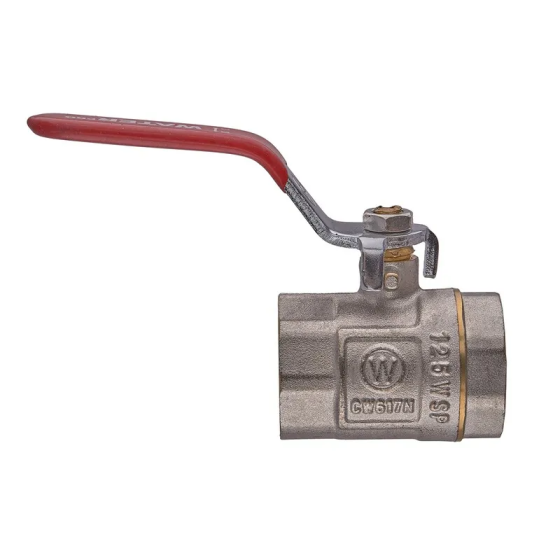 Кран кульовий ГГВ, ручка "важіль" червона Waterpro WP602-25FFL - 1" FFL (WP0137) Київ
