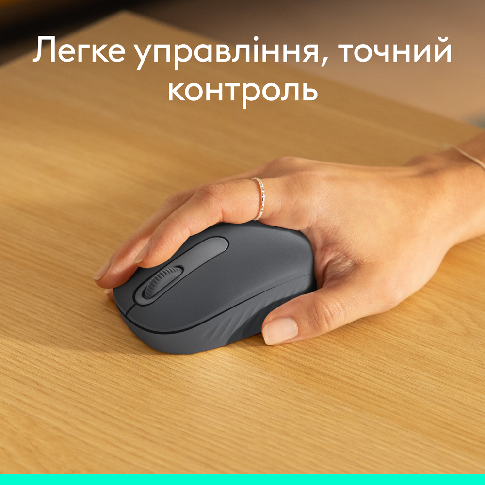 Миша Logitech M196 Bluetooth Graphite (L910-007459) (7031695) Киев - изображение 3
