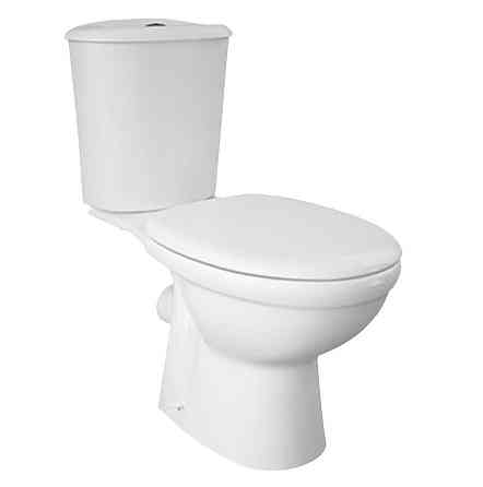 Унітаз RAK Ceramics Karla (унітаз бачок кришка) S-trap Geberit (RAK0012) Білий Вінниця