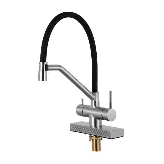 Смеситель для кухни под фильтр GAPPO G4098-5 гибкий, с функцией 