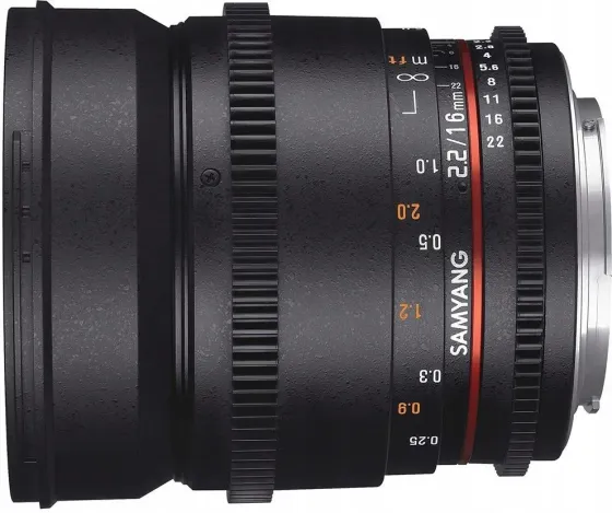 Об'єктив Samyang 16mm T2.2 V-DSLR ED AS UMC CS II (Fujifilm X) Київ