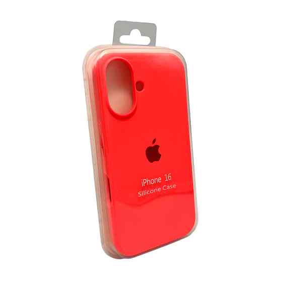 Чохол для смартфона Silicone Full Case AA Open Cam for Apple iPhone 16 43,Berry Red Киев