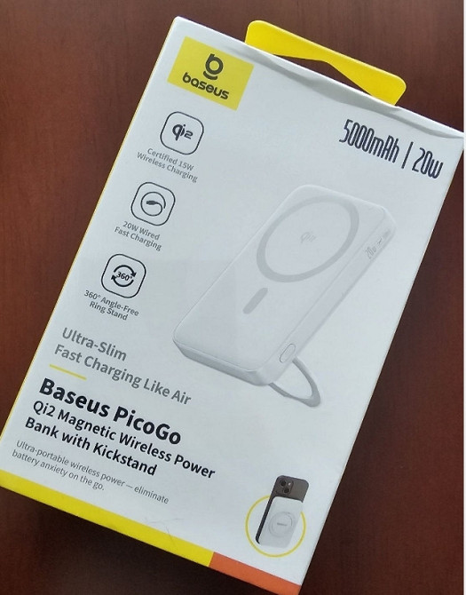 Power Bank Baseus PicoGo MagSafe NEW + кабель type-c Гарантия Харьков - изображение 4