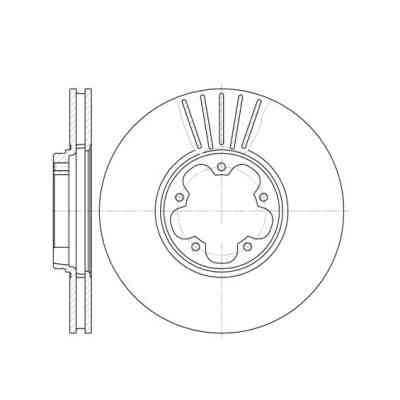 Гальмівний диск REMSA 6609.10 Вінниця